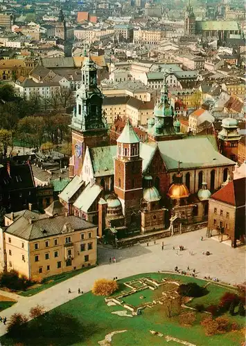 AK / Ansichtskarte  KRAKOW_Krakau_PL Kathedrale