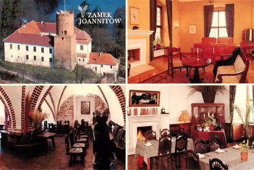 AK / Ansichtskarte  Lagow_Lubuski_PL Zamek Joannitow Hotel Restaurant