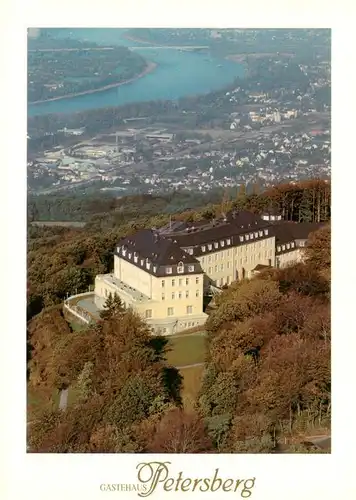 AK / Ansichtskarte  Koenigswinter_Rhein Gaestehaus Petersberg Fliegeraufnahme