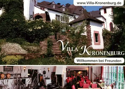 AK / Ansichtskarte  Dahlem_Kall Villa Kronenburg Gastraeume