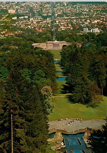 AK / Ansichtskarte  Kassel Blick auf die Stadt vom Herkules