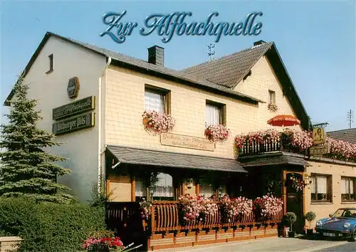 AK / Ansichtskarte 73954392 Darscheid_Daun Hotel Restaurant Zur Alfbachquelle
