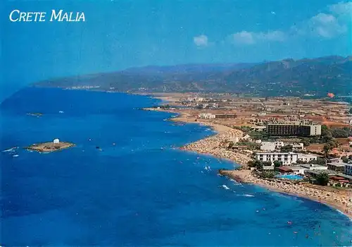 AK / Ansichtskarte 73954443 Malia_Crete_Greece Fliegeraufnahme