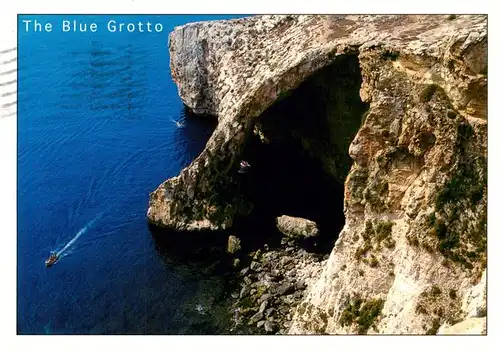 AK / Ansichtskarte 73954460 Malta__Insel The Blue Grotto