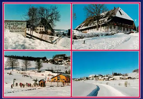 AK / Ansichtskarte 73954492 Titisee-Neustadt Schwarzwald Gasthof zur Traube Winterpanorama
