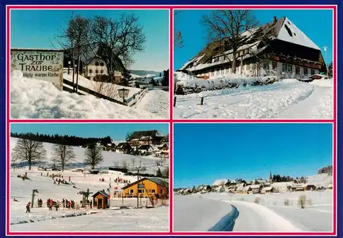 AK / Ansichtskarte  Titisee-Neustadt Schwarzwald Gasthof zur Traube Winterpanorama