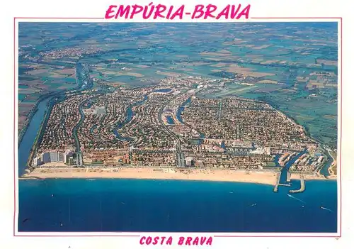 AK / Ansichtskarte  Empuriabrava_Empuria-Brava_ES Fliegeraufnahme