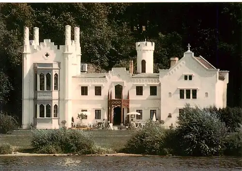 AK / Ansichtskarte  Babelsberg_Potsdam Restaurant Kleines Schloss