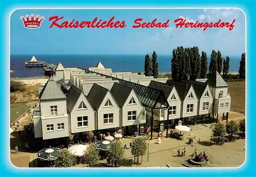 AK / Ansichtskarte  Heringsdorf__Ostseebad_Usedom Seebruecke