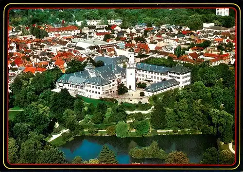 AK / Ansichtskarte 73954544 BAD_HOMBURG Fliegeraufnahme mit Schloss