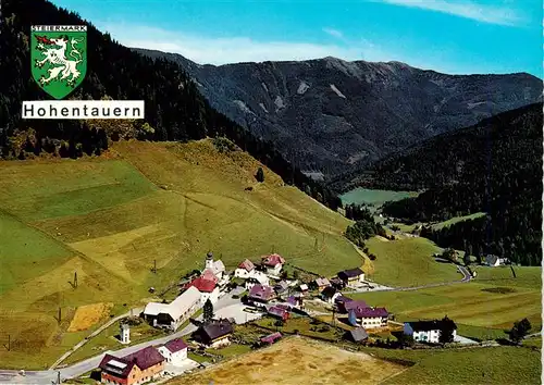 AK / Ansichtskarte 73954556 Hohentauern_Steiermark_AT Fliegeraufnahme mit Eisenerzer Alpen