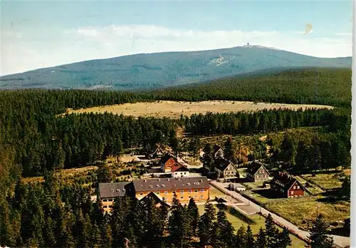 AK / Ansichtskarte  Torfhaus_Altenau_Harz Schullandheim des Landkreises Hannover Fliegeraufnahme