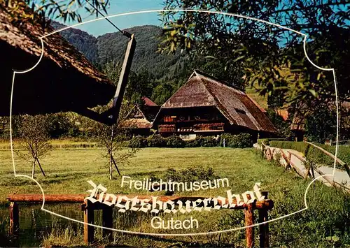 AK / Ansichtskarte 73954592 Gutach_Schwarzwald Freilichtmuseum Vogtsbauernhof