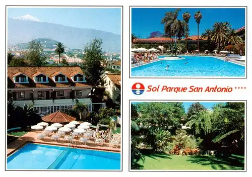 AK / Ansichtskarte 73954655 Puerto-de-la-Cruz_Tenerife_ES Sol Parque San Antonio Piscina