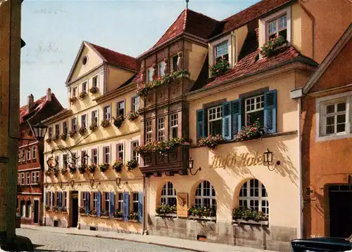 AK / Ansichtskarte  ROTHENBURG___TAUBER Hotel Goldener Hirsch