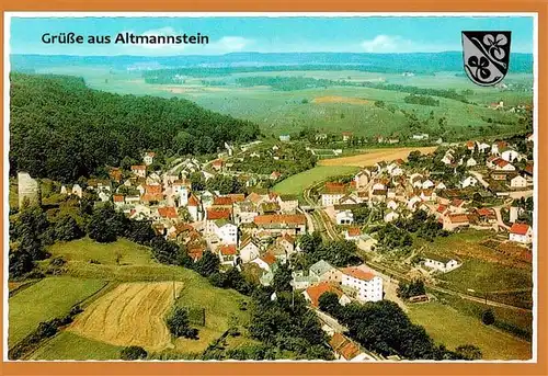 AK / Ansichtskarte  Altmannstein Fliegeraufnahme