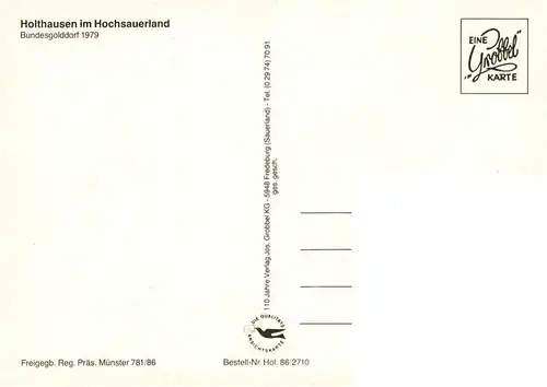 AK / Ansichtskarte 73954688 Holthausen_Sauerland Panorama Bundesgolddorf 1979
