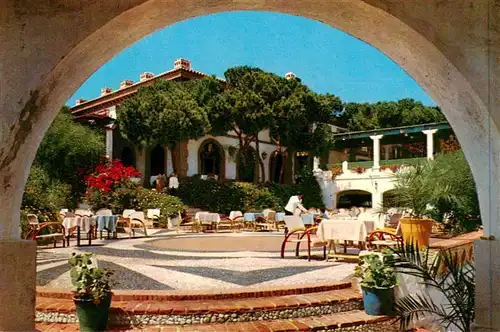 AK / Ansichtskarte  MALAGA_Andalucia_ES Hotel Alhamar Terraza y pista de baile