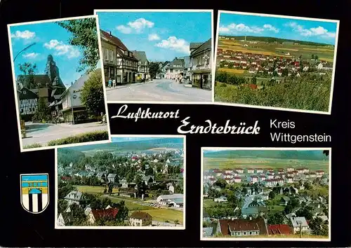 AK / Ansichtskarte  Erndtebrueck Panorama Teilansichten