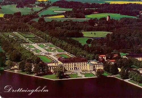 AK / Ansichtskarte  Drottningholm_Sweden Schloss