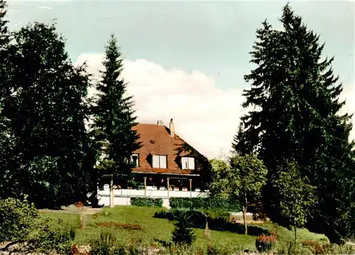 AK / Ansichtskarte  St_Blasien Haus Bergfrieden Christliches Kur- und Erholungsheim