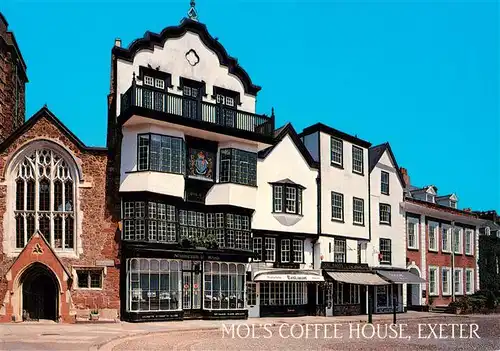 AK / Ansichtskarte 73954799 Exeter__UK Mols Coffee House