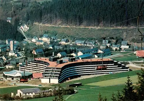 AK / Ansichtskarte  Willingen_Sauerland Kur und Sporthotel Der Sauerlandstern Fliegeraufnahme