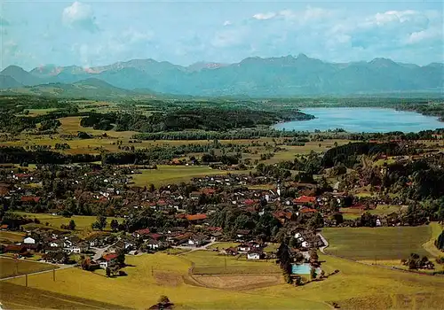 AK / Ansichtskarte  Bad_Endorf Fliegeraufnahme mit Simsee