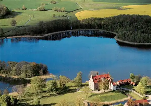 AK / Ansichtskarte 73954854 Ulrichshusen Hotel Schloss Ulrichshusen Fliegeraufnahme