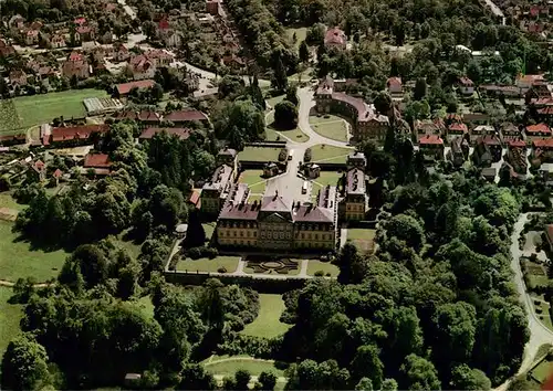 AK / Ansichtskarte  Bad_Arolsen Residenzschloss Fliegeraufnahme