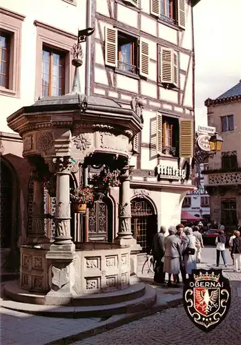 AK / Ansichtskarte  Obernai_Alsace_Oberehnheim_Elsass_67 Le puits aux Six Seaux