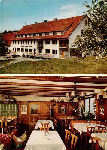 AK / Ansichtskarte  Wolpadingen Gasthaus Hirschen Pension Gastraum