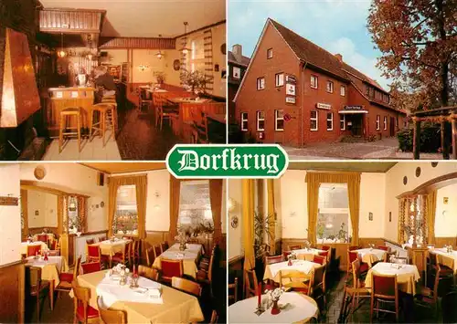 AK / Ansichtskarte 73954907 Luedinghausen Gasthof Dorfkrug Gastraeume Bar