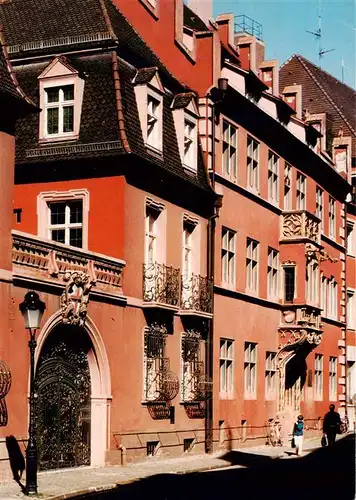 AK / Ansichtskarte 73954952 FREIBURG_Breisgau Haus zum Walfisch Franziskanergasse