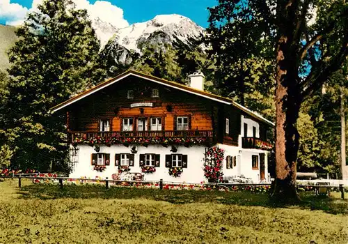 AK / Ansichtskarte 73954964 Ramsau__Berchtesgaden Gaestehaus Waldrast