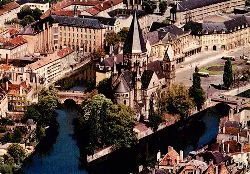 AK / Ansichtskarte  Metz__57_Moselle La Moselle et la Temple