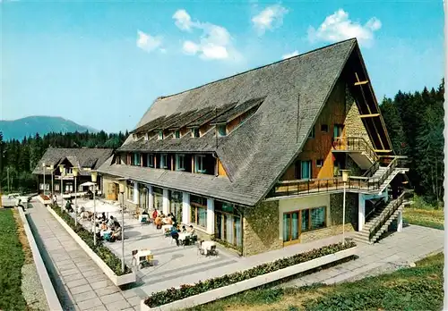 AK / Ansichtskarte  Predeal_Romania Hotel Clabucet-sosire