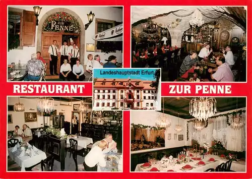 AK / Ansichtskarte  Erfurt Restaurant Zur Penne Gastraeume