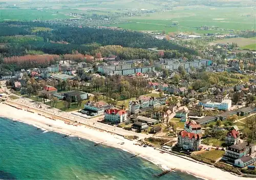 AK / Ansichtskarte  Kuehlungsborn_Ostseebad Fliegeraufnahme