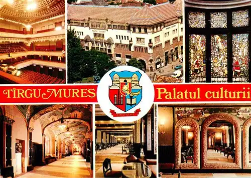 AK / Ansichtskarte 73955146 Tirgu_Mures_RO Palatul culturii Teilansichten