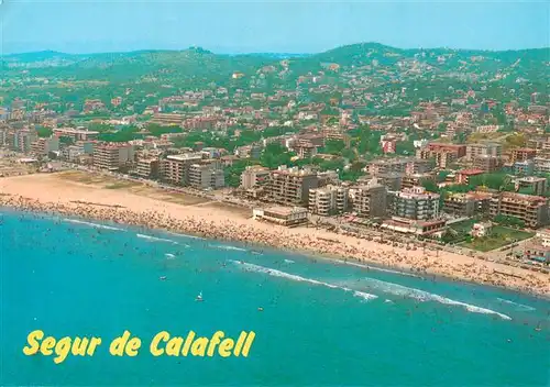 AK / Ansichtskarte 73955153 Segur_de_Calafell_Tarragona_ES Fliegeraufnahme