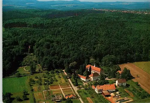 AK / Ansichtskarte  Langensteinbach_Karlsbad_Karlsruhe_BW Bibelheim Bethanien Fliegeraufnahme