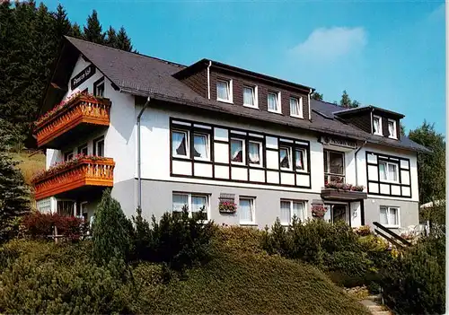 AK / Ansichtskarte 73955205 Niedersfeld_Winterberg Pension Voss