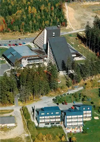 AK / Ansichtskarte 73955222 Harrachov_Harrachsdorf_CZ Hotel Sklar Fliegeraufnahme