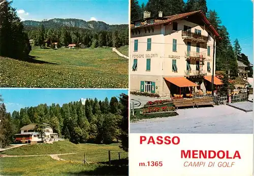AK / Ansichtskarte 73955230 Mendola_Mendelpass_Trentino_IT Panorama Pensione Dolomiti