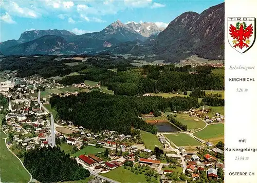 AK / Ansichtskarte  Kirchbichl_Tirol mit Kaisergebirge