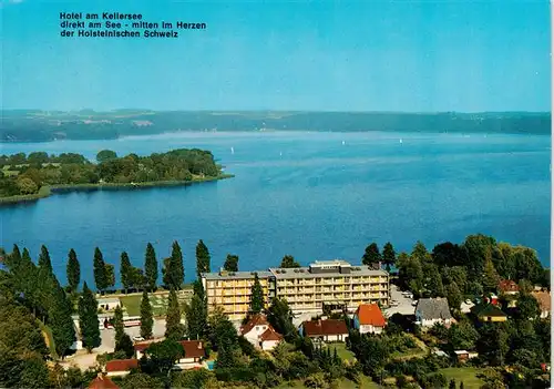 AK / Ansichtskarte  Malente-Gremsmuehlen Hotel am Kellersee Fliegeraufnahme