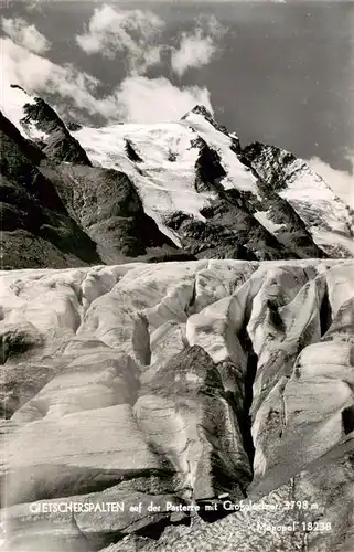 AK / Ansichtskarte  Gletscher_Glacier_Glaciar Gletscherspalten Pasterze Grossglockner Monopol