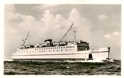 AK / Ansichtskarte  Faehre_Ferry_Bac_Traghetto Hochsee Theodor Heuss