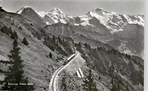 AK / Ansichtskarte  Zahnradbahn_Rack_Railway-- Schynige Platte Bahn